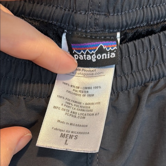 Patagonia Black Lightweight Swim Trunks - Picture 3 of 5